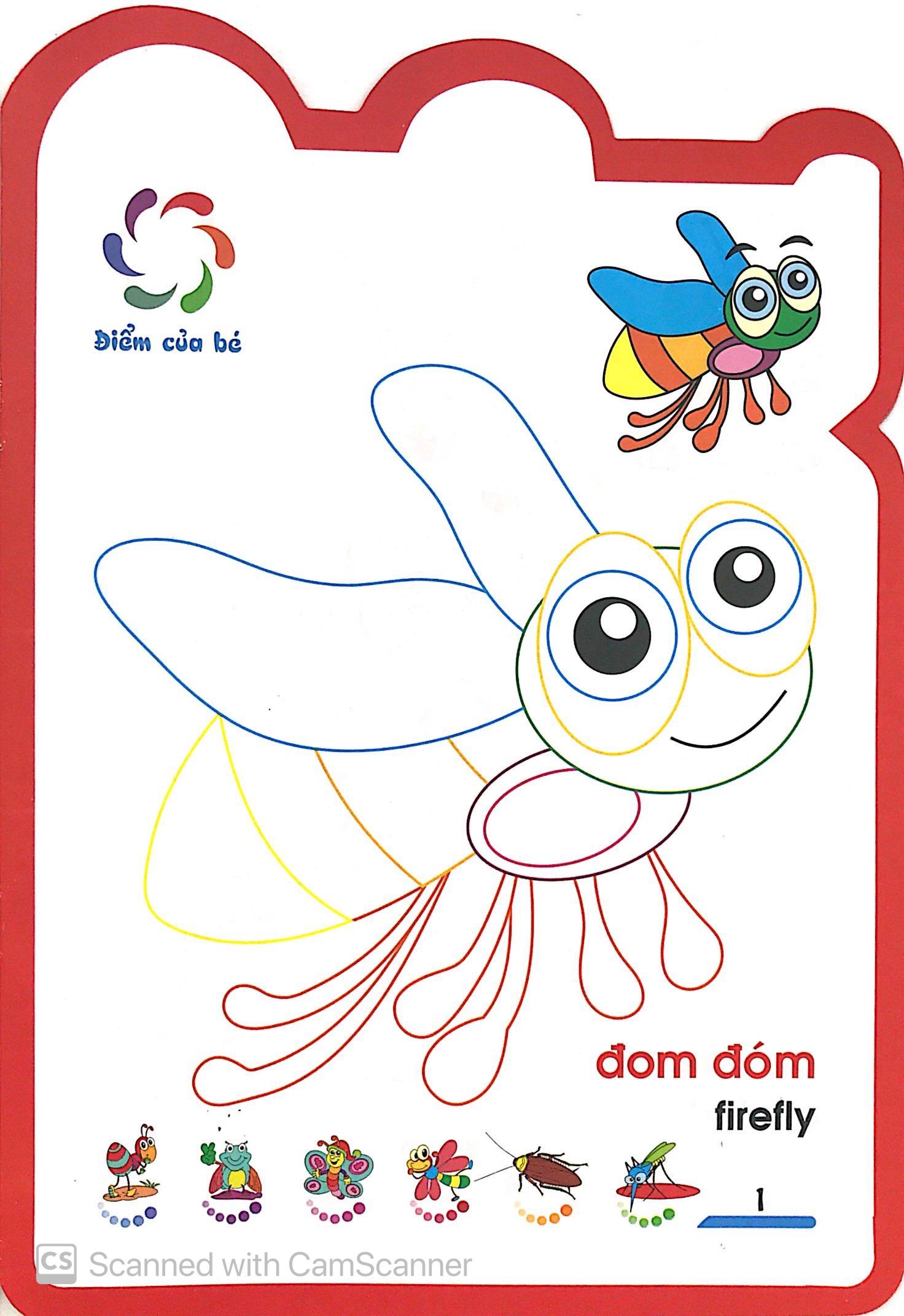 Họa Sĩ Tí Hon - Côn Trùng (Tái Bản)
