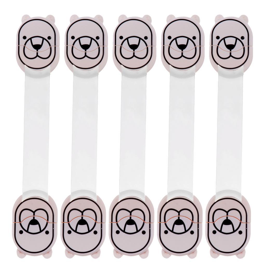 5/10/15 Pcs Child Baby Cupboard Cabinet Safety Locks Proofing Door Drawer Fridge Kids