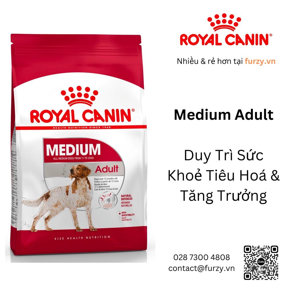 Royal Canin Thức Ăn Hạt Cho Chó Trưởng Thành Giống Trung Medium Adult