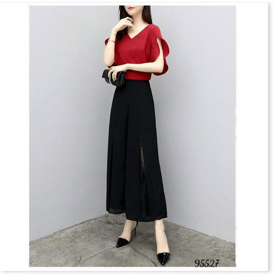 SET COTTON LẠNH,QUẦN CÓ DÂY KÉO,THIẾT KẾ HỌA TIẾT TRƠN NHƯNG KHÔNG KÉM PHẦN SANG TRỌNG THỜI TRANG KME.STORE
