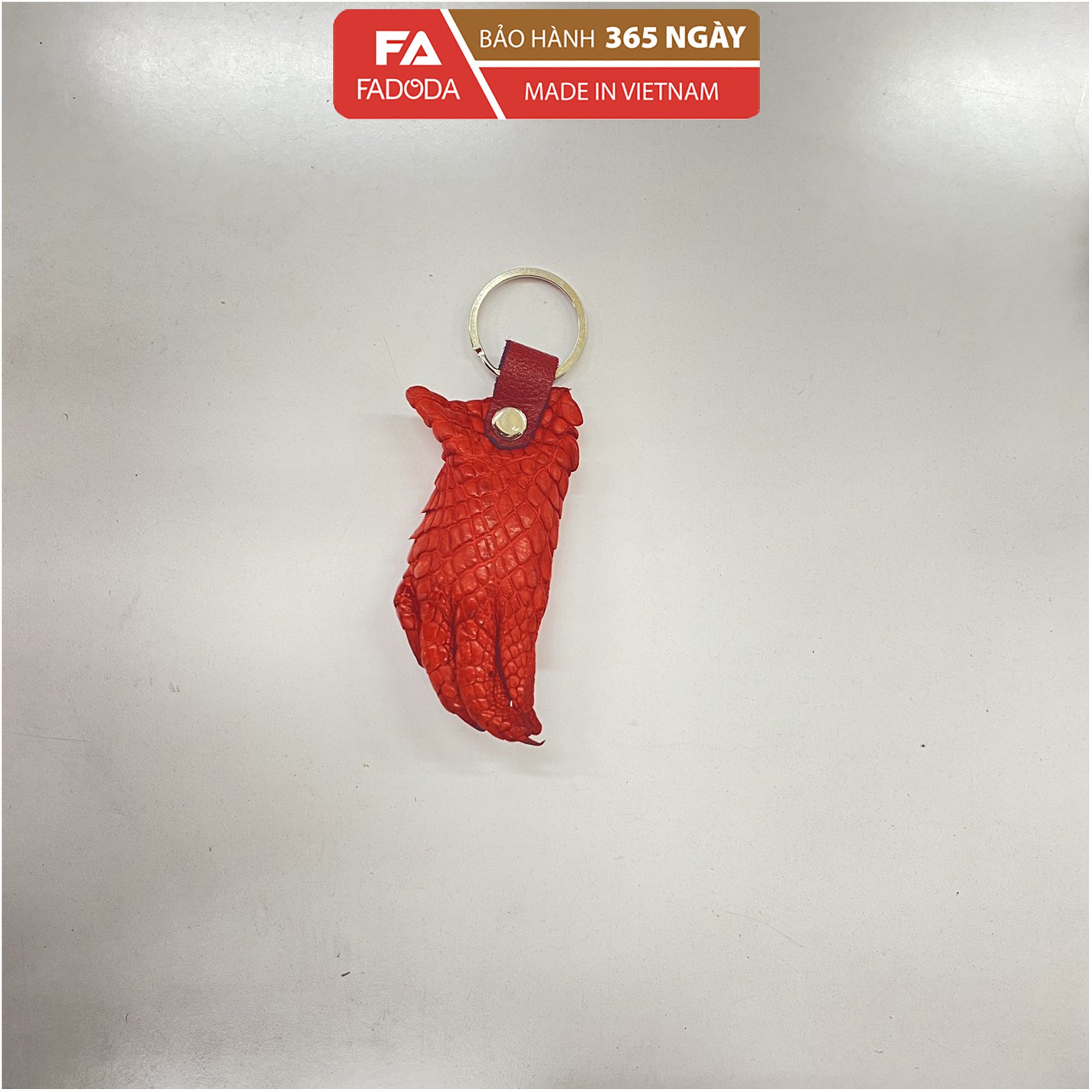 Móc khóa da cá sấu FADODA FCS3