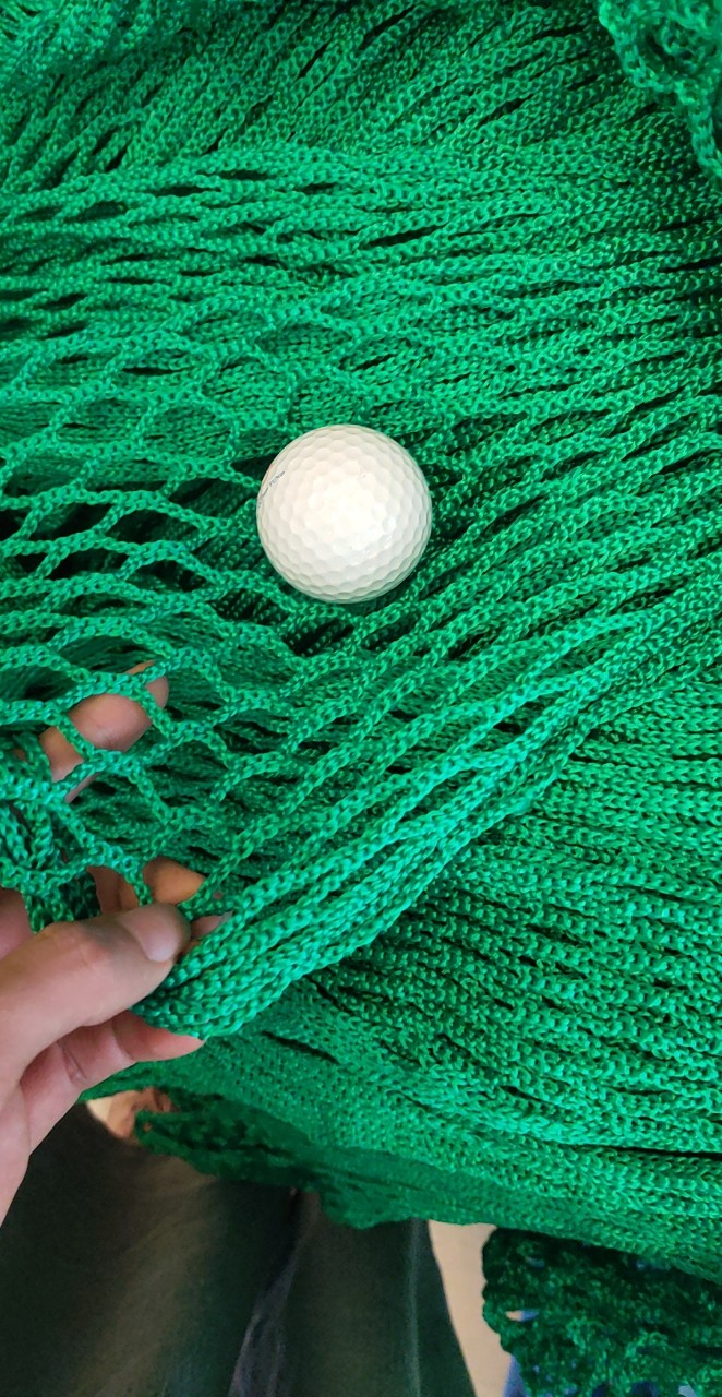 combo Lưới golf sợi dù chắn bóng golf, lưới làm phòng tập golf tại nhà