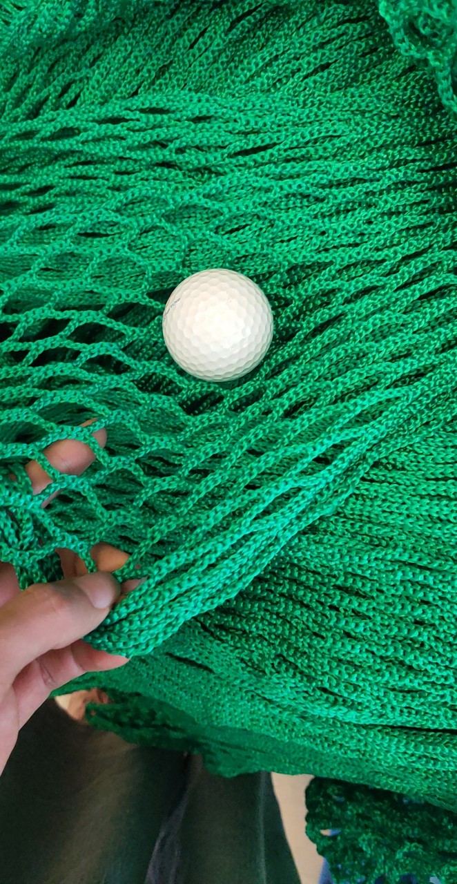 Combo Lưới golf sợi dù chắn bóng golf, lưới làm phòng tập golf tại nhà