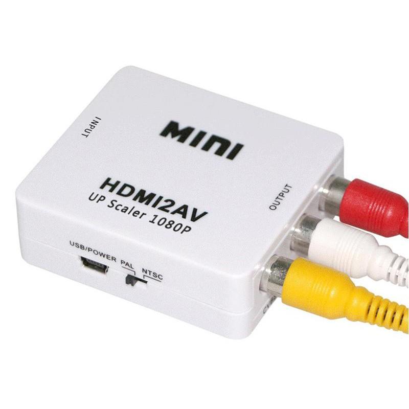 ️ Đầu chuyển hdmi,Chuyển đổi HDMI sang 2 AV