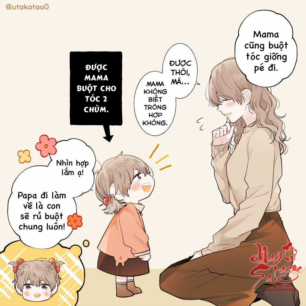 papa khi đi làm và khi ở nhà chapter 12 3