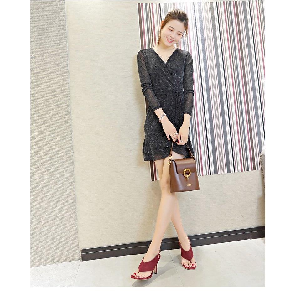 Giày Cao Gót Mũi Nhọn Thời Trang Dành Cho Nữ