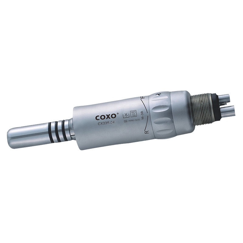 COXO CX235-3B Tốc độ thấp Nút nhấn Tay cầm Mũi thẳng Mũi nhọn Chốt Ngược Góc 2/4 Lỗ Nha khoa