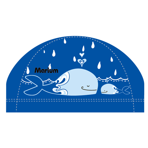 Mũ bơi lưới Marium in cá voi