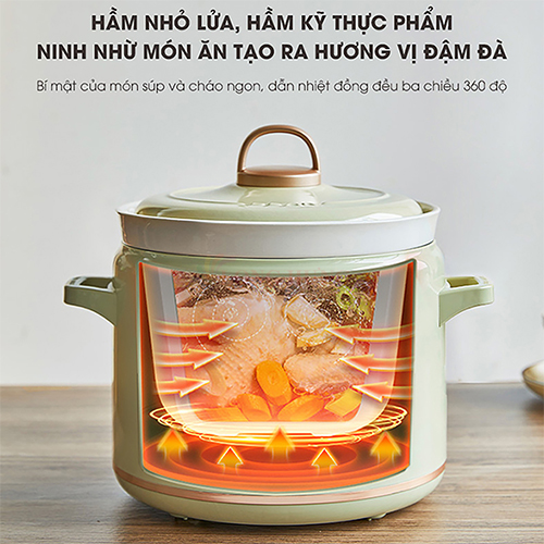 Nồi nấu chậm Bear SB-NNC20 - Hàng chính hãng