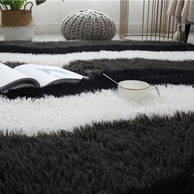 Thảm lông mềm chống trượt trang trí nhà cửa