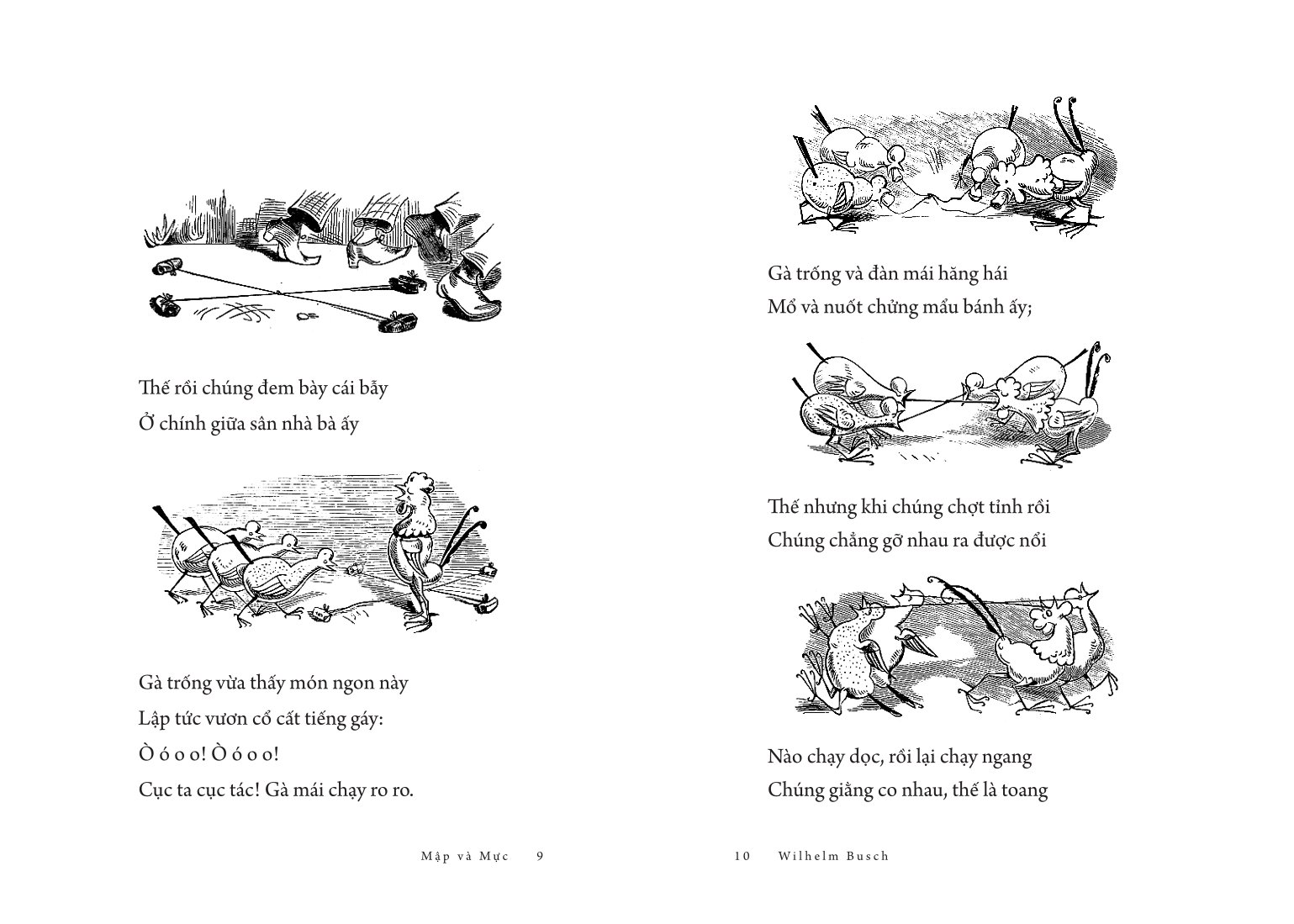 Sách Tác Phẩm Chọn Lọc - Văn Học Đức: Mập Và Mực - Chuyện Hai Thằng Oái Oăm Cùng Bảy Trò Chơi Khăm