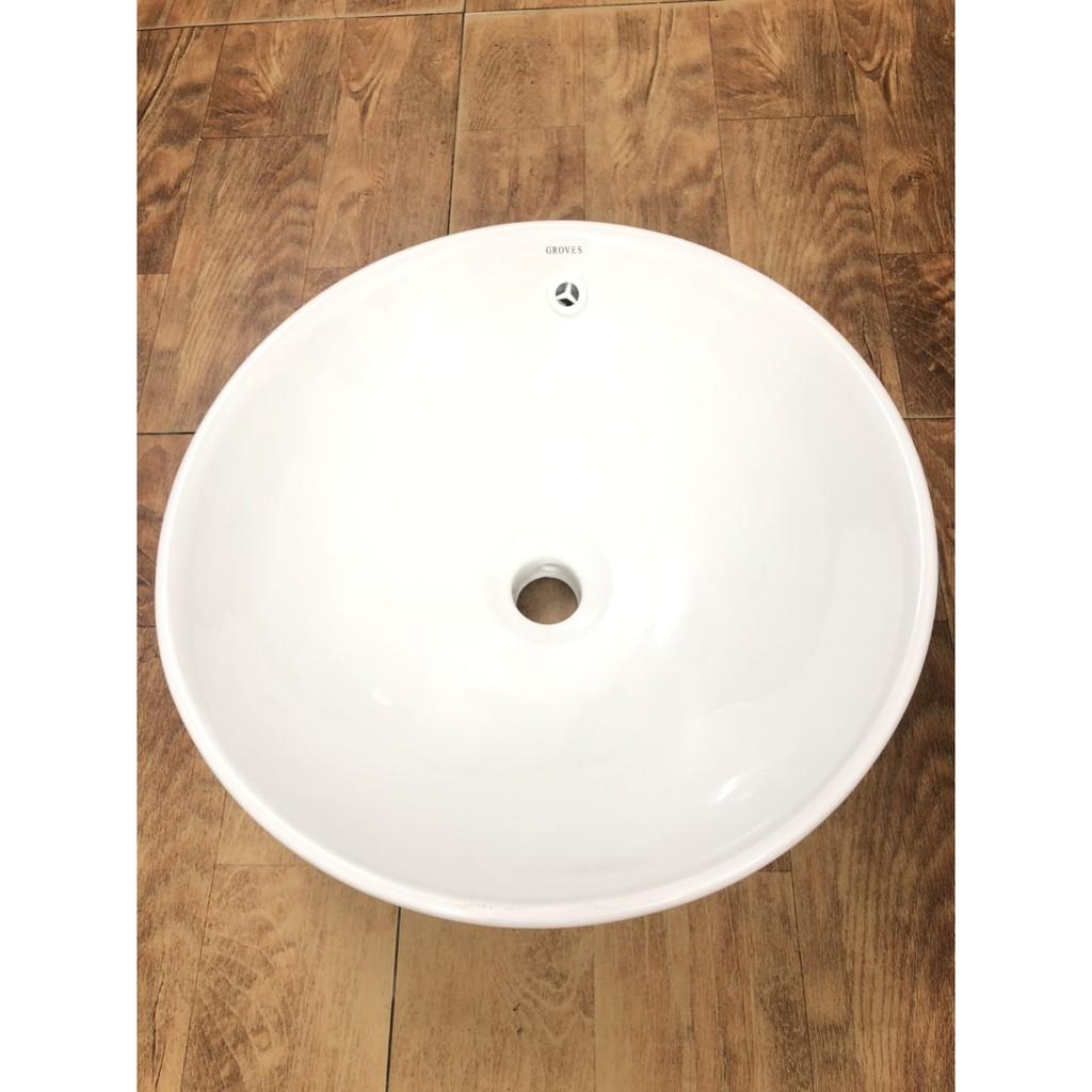 CHẬU LAVABO BÁN ÂM BÀN KB 068