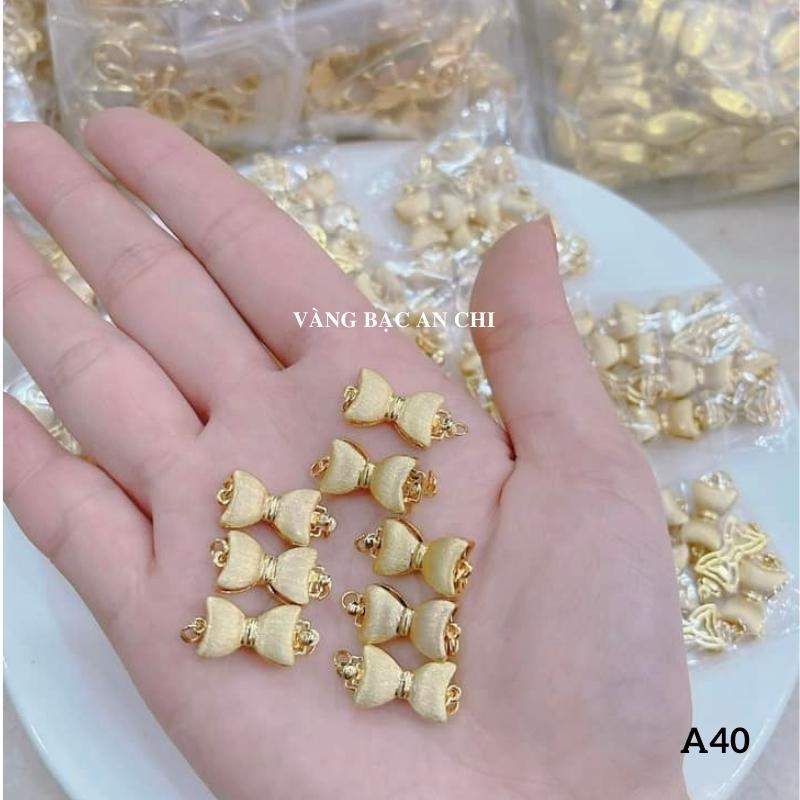 Khóa chốt làm vòng cổ hạt trai, phụ kiện vòng tay phong thuỷ, vòng handmade, Anchi Jewelery