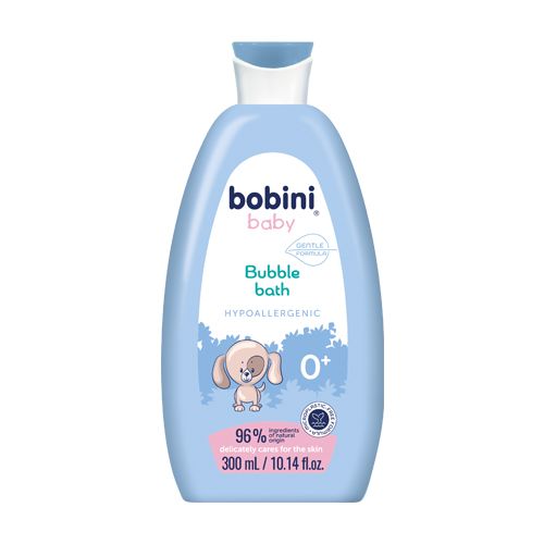 Combo 2 chai tắm và gội cho trẻ sơ sinh 1 ngày tuổi Bobini Baby 300ml/chai