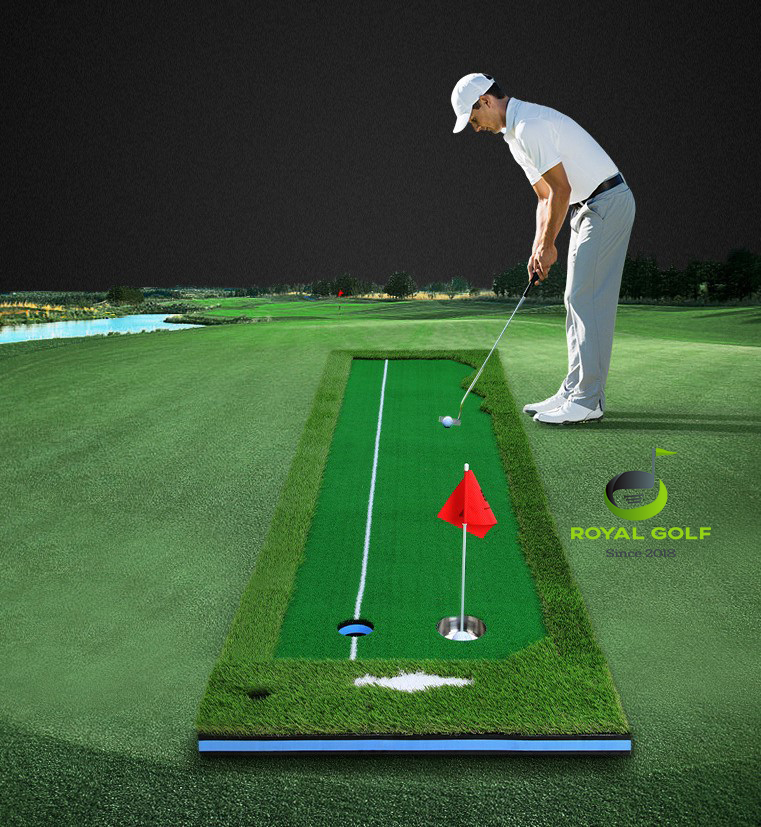 Thảm Đánh Golf Putting Green Cỏ 4 màu