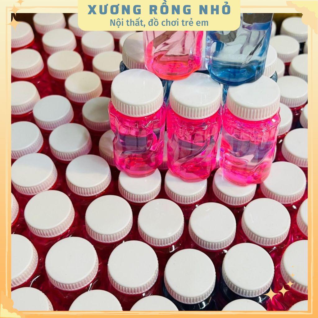 Nước Bong Bóng Xà Phòng, Nước Tạo Bong Bóng Xà Phòng Dành Cho Đồ Chơi Thổi Bong Bóng Lọ 60ml