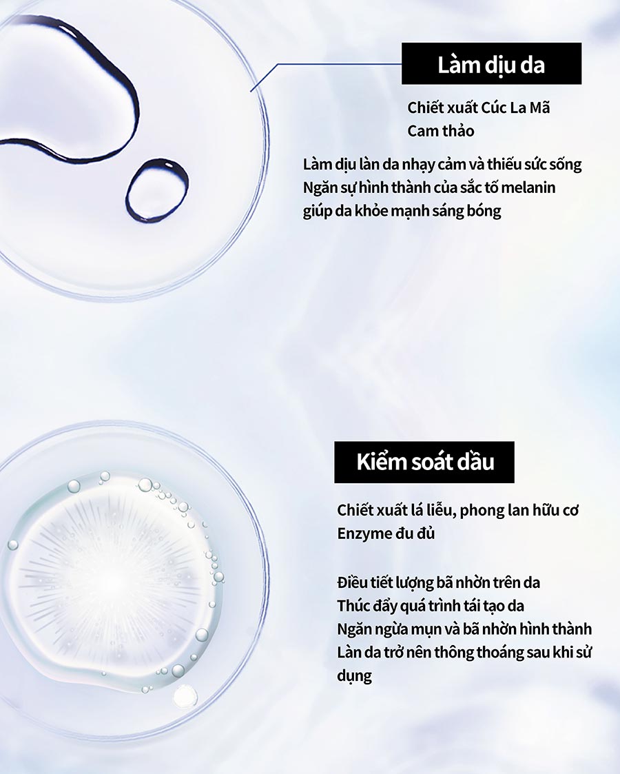 Tinh chất tẩy trang sạch sâu kiểm soát dầu thừa và dưỡng ẩm KEILEI - Oil free Liquid Cleansing KEILEI