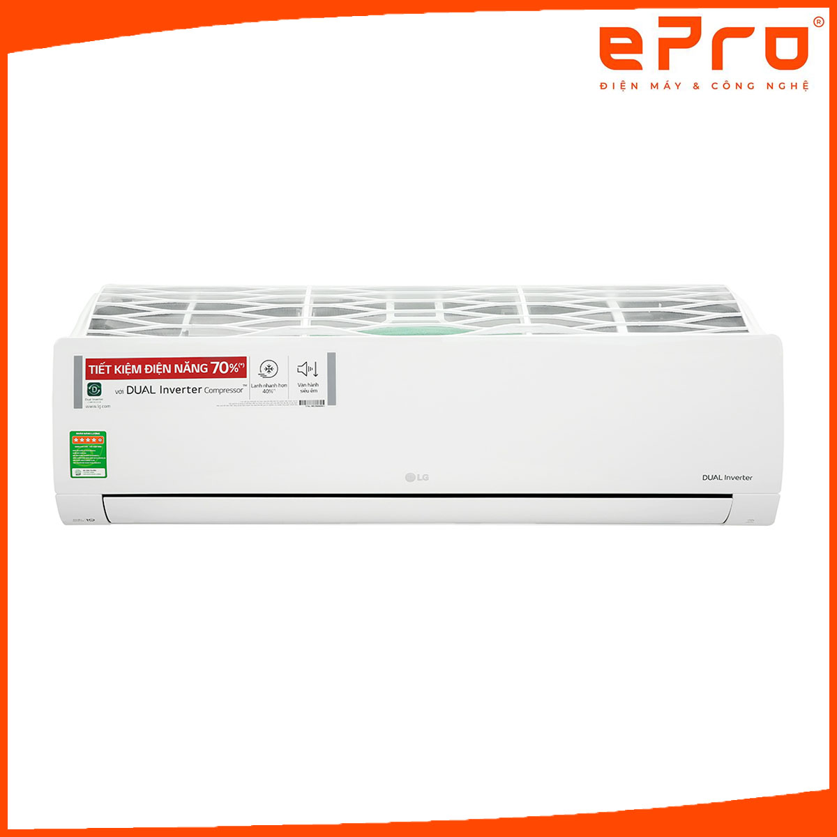 Máy Lạnh LG Inverter 2.5 HP V24ENF1 - Hàng chính hãng - Giao HCM và 1 số tỉnh thành