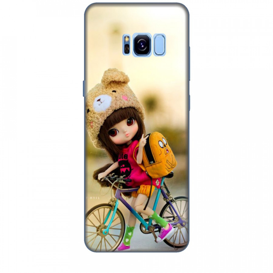 Ốp lưng dành cho điện thoại SAMSUNG GALAXY S8 PLUS Baby anh Bicycle Mẫu 2