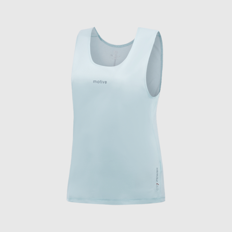 Áo Thun Thể Thao Chạy Bộ Nữ MOTIVE WOMAN Simple Color Singlet - Màu Xanh Biển Nhạt