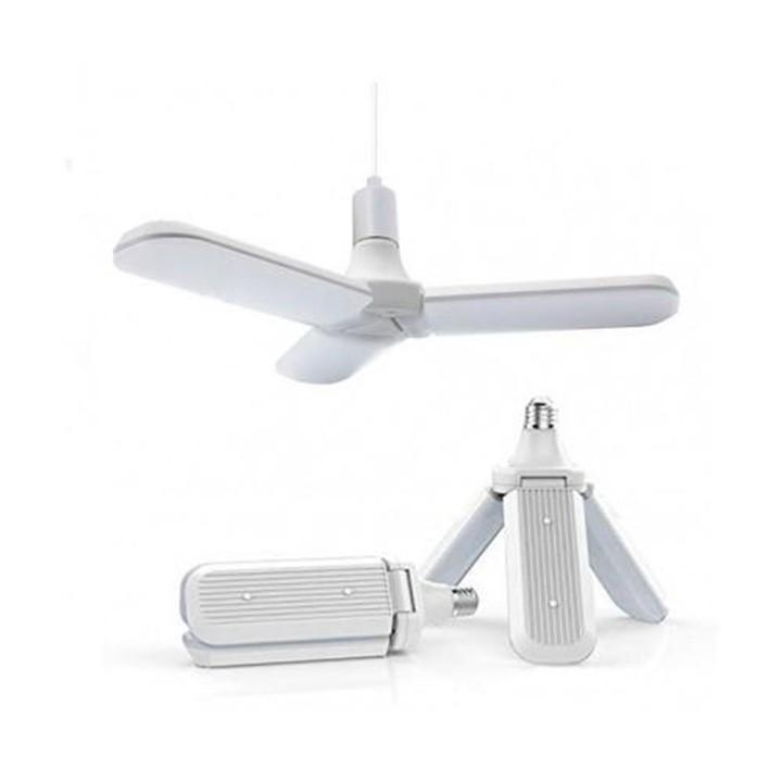 Bóng đèn led hình 3 cánh quạt siêu sáng 45W Sunha - Sử dụng chip led nên đèn phát nhiệt cực thấp, SIGATO2339