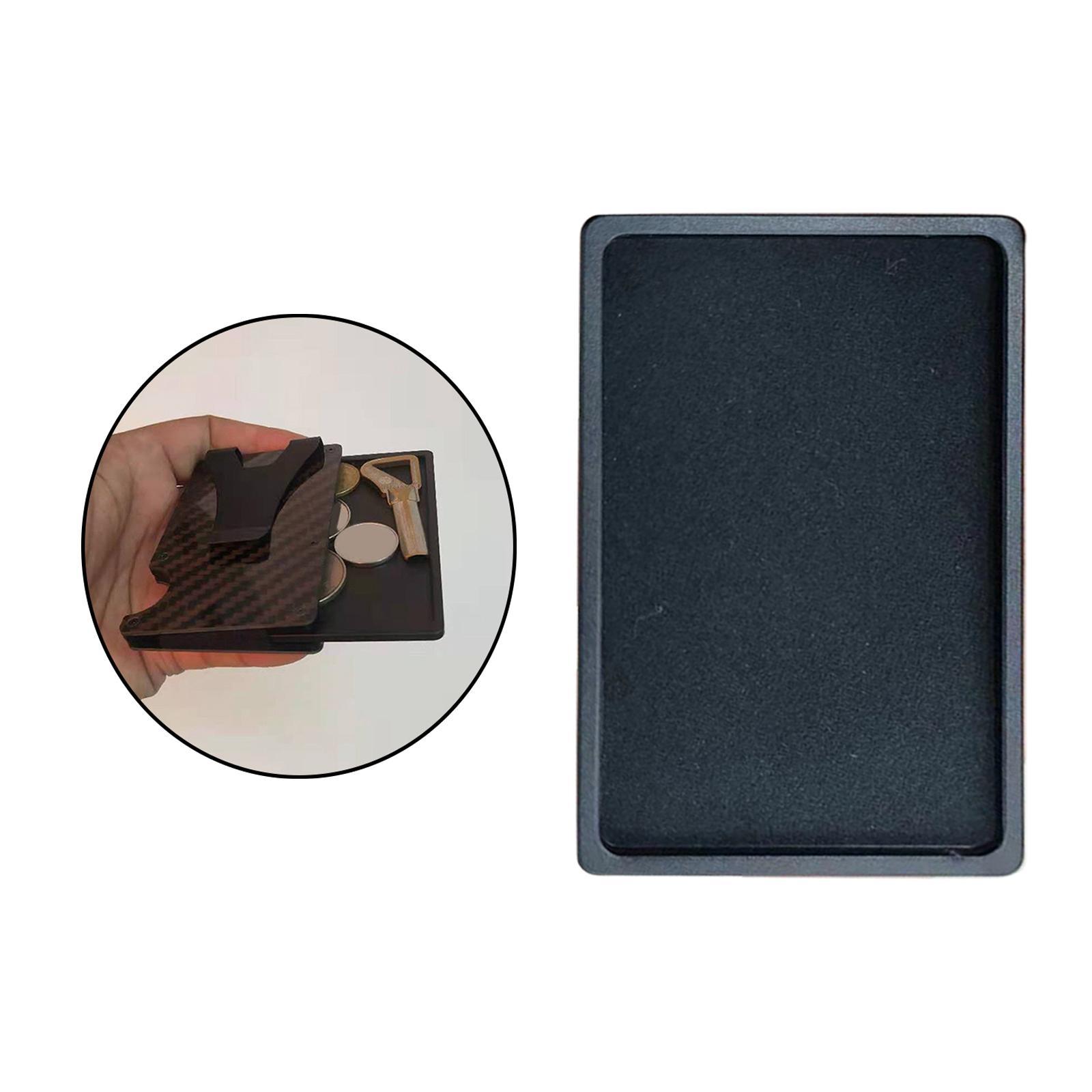 Coin Tray, Wallet Coin Storage Tray, Coin Organizer for Wallet Case Purse Card Holder, Coin Holder Case for Men Women