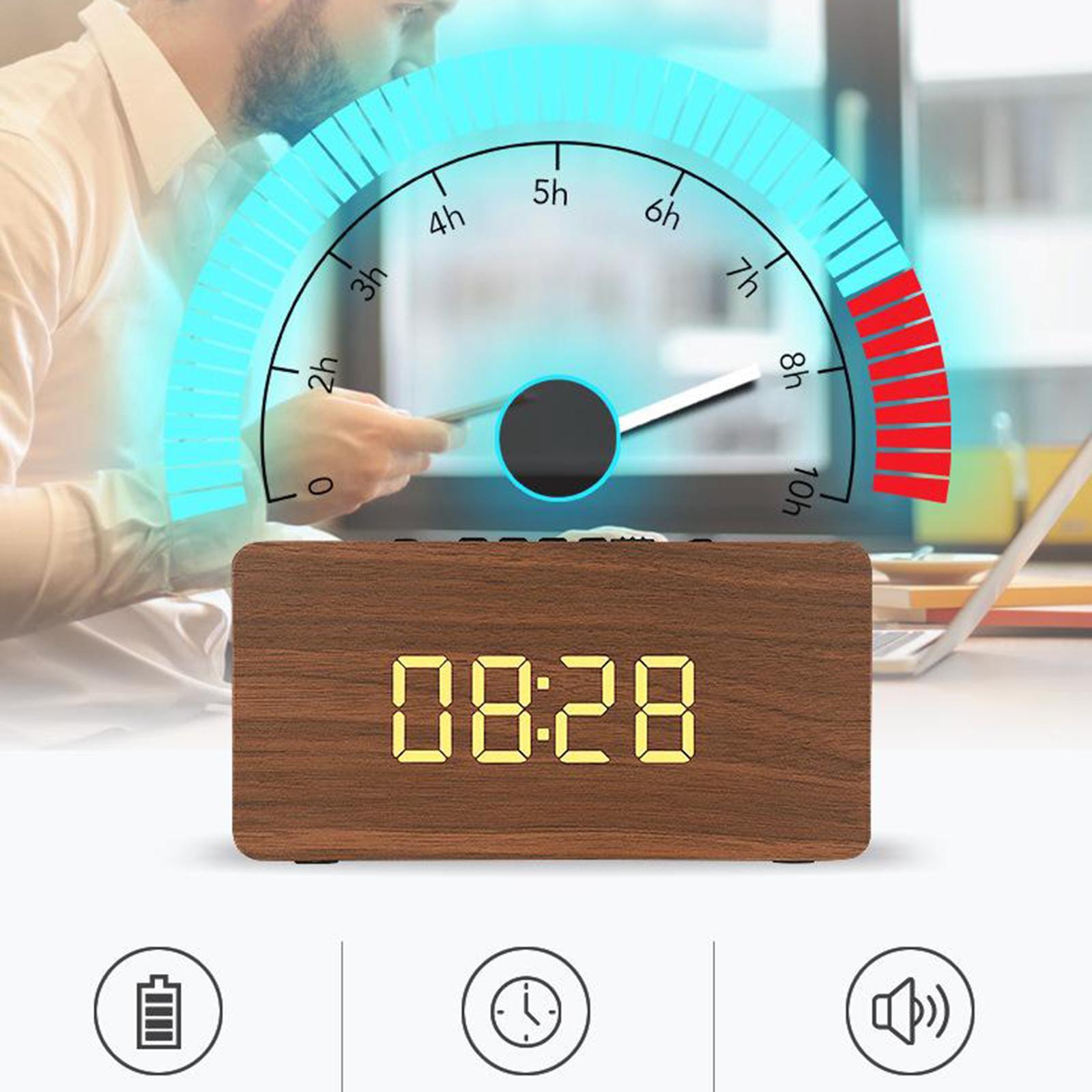 Bluetooth Portable Wooden Soundbar Audio Player for Home Office Computer