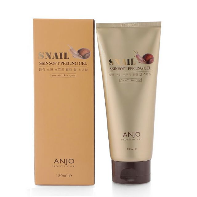 TẨY TẾ BÀO CHẾT ỐC SÊN SNAIL SKIN SOFT PEELING GEL ANJO 180ML