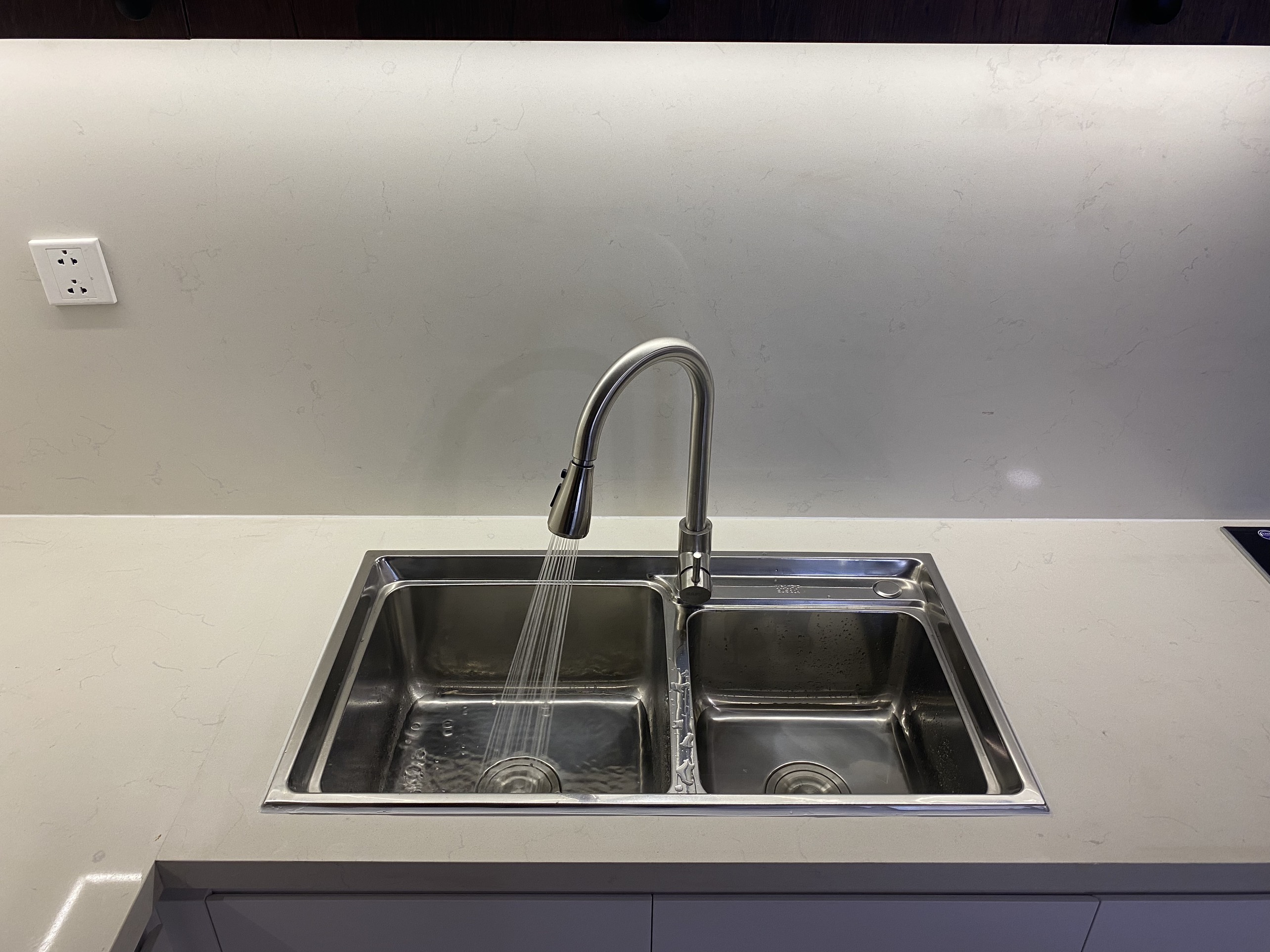 CHẬU RỬA INOX KAFF KF-M8045GHR. Hàng Chính Hãng