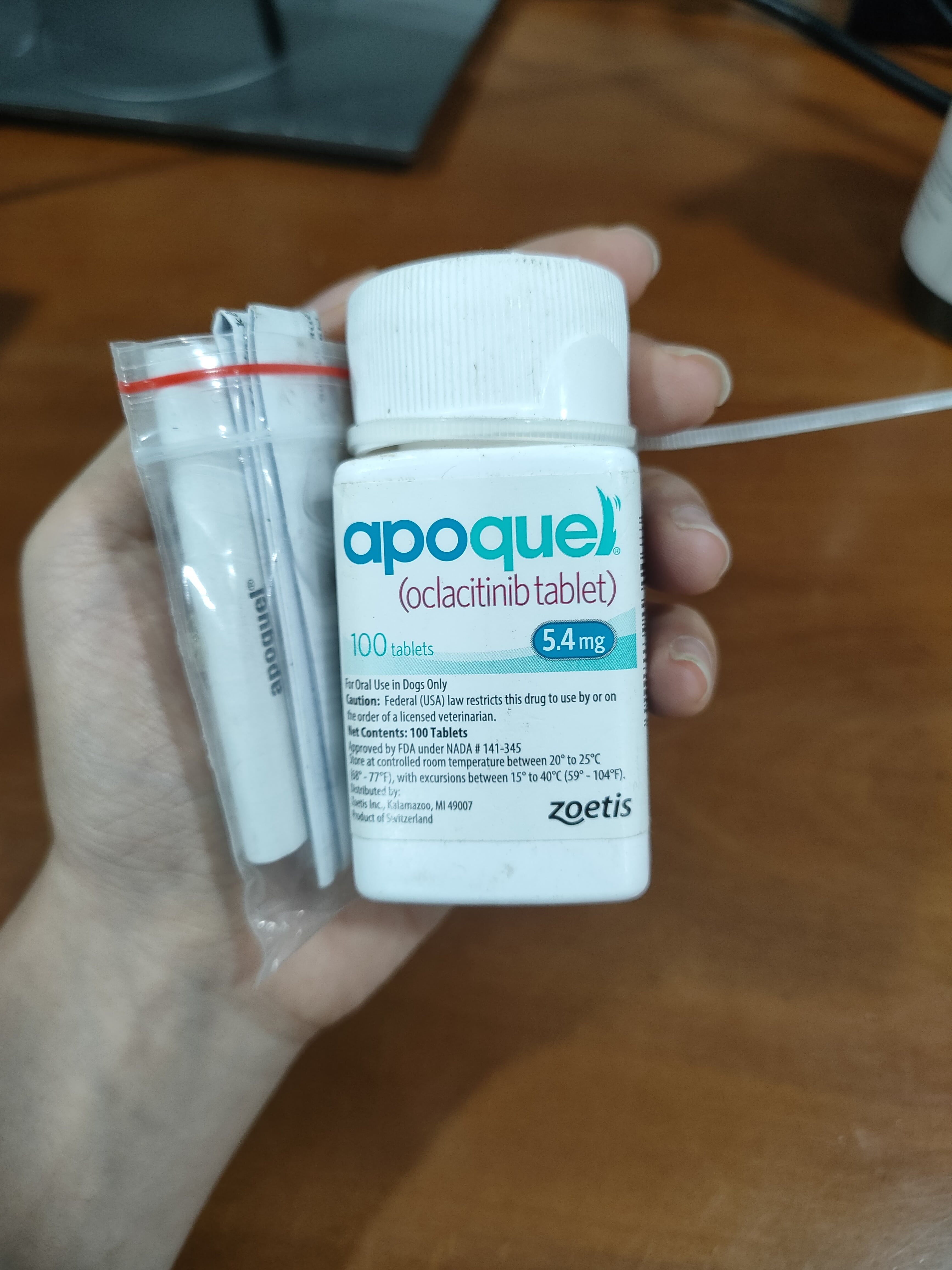 APOQUEL 3.6mg đánh bay viêm da trên Chó (10 viên)