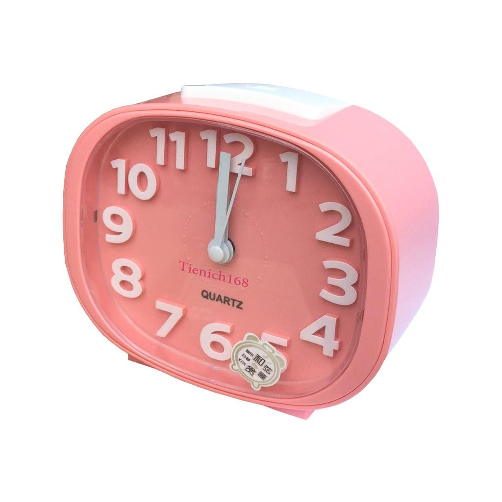 Đồng hồ báo thức để bàn cao cấp Standard Clock Hồng,Xanh,Đỏ,Cafe sữa