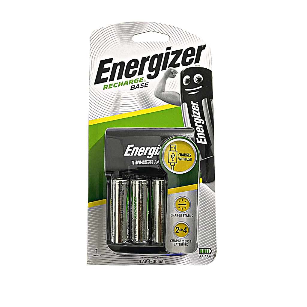 Máy sạc Pin ENERGIZER CHVC4 (kèm 4 viên pin sạc AA 1300 mAh)