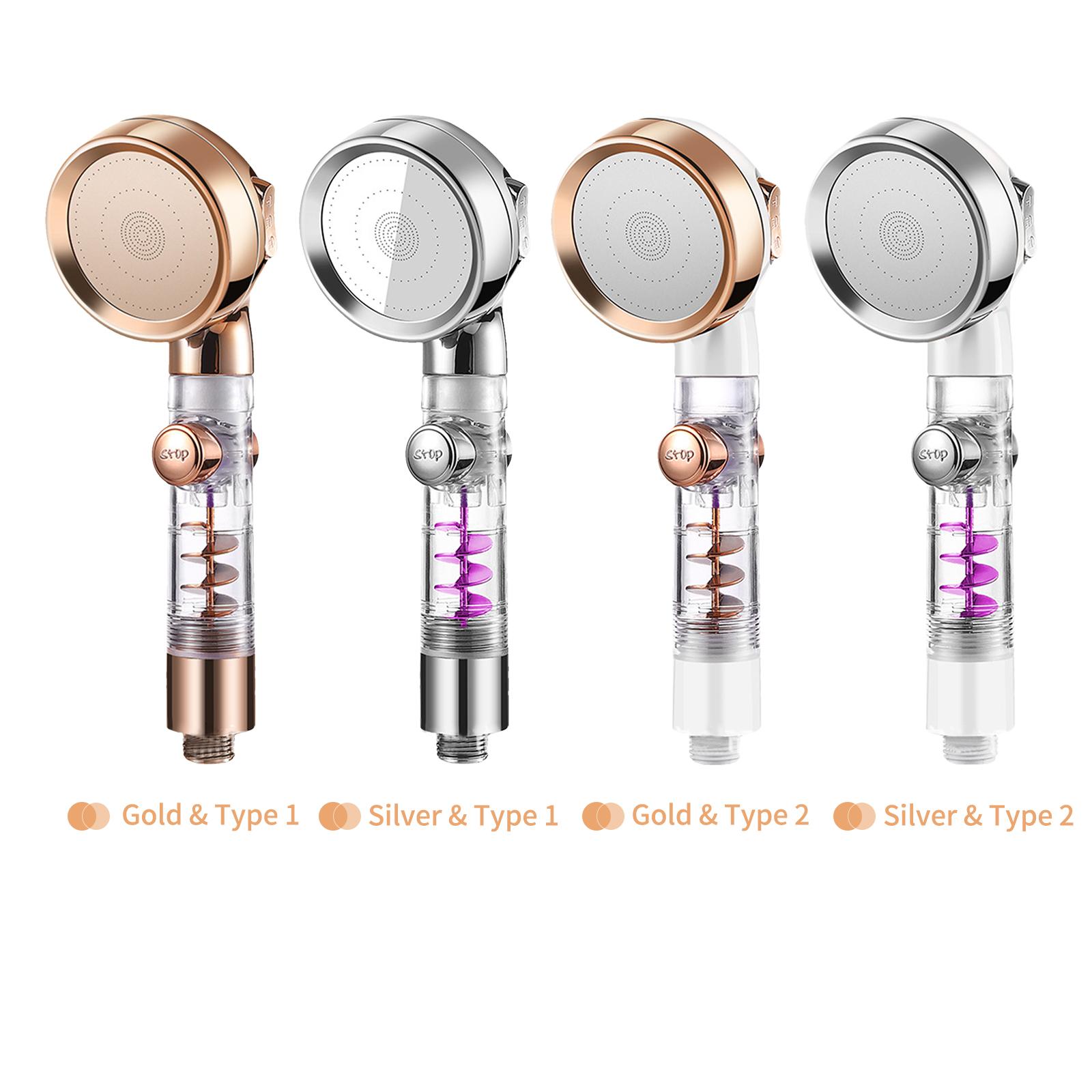 Đầu Vòi Sen Áp Suất Cao G1 / 2 Trong Phòng Tắm Tiết Kiệm Nước Với Công Tắc Tạm Dừng Bật / Tắt 3-Cài Đặt