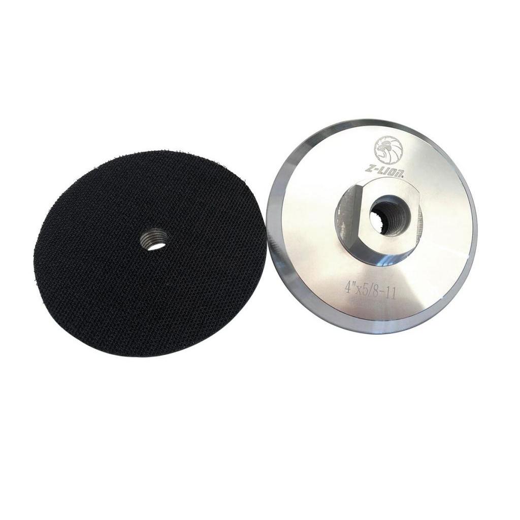 Aluminum Back Holder For Diamond Polishing Pads 5/8"-11 Thread