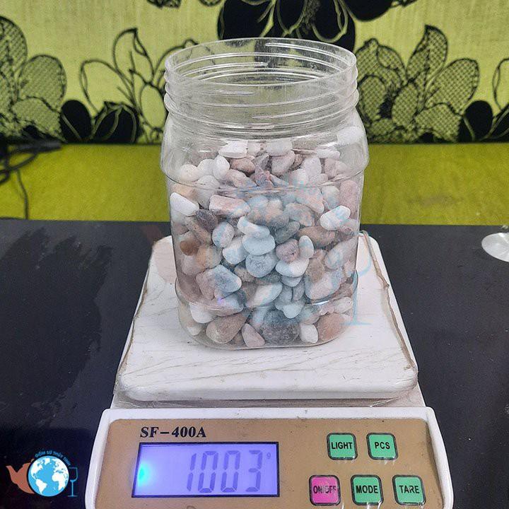 1KG Sỏi đá bịch 1 kg sỏi, loại sỏi đá nhỏ để hồ cá, sỏi phủ mặt chậu cây, sỏi trang trí