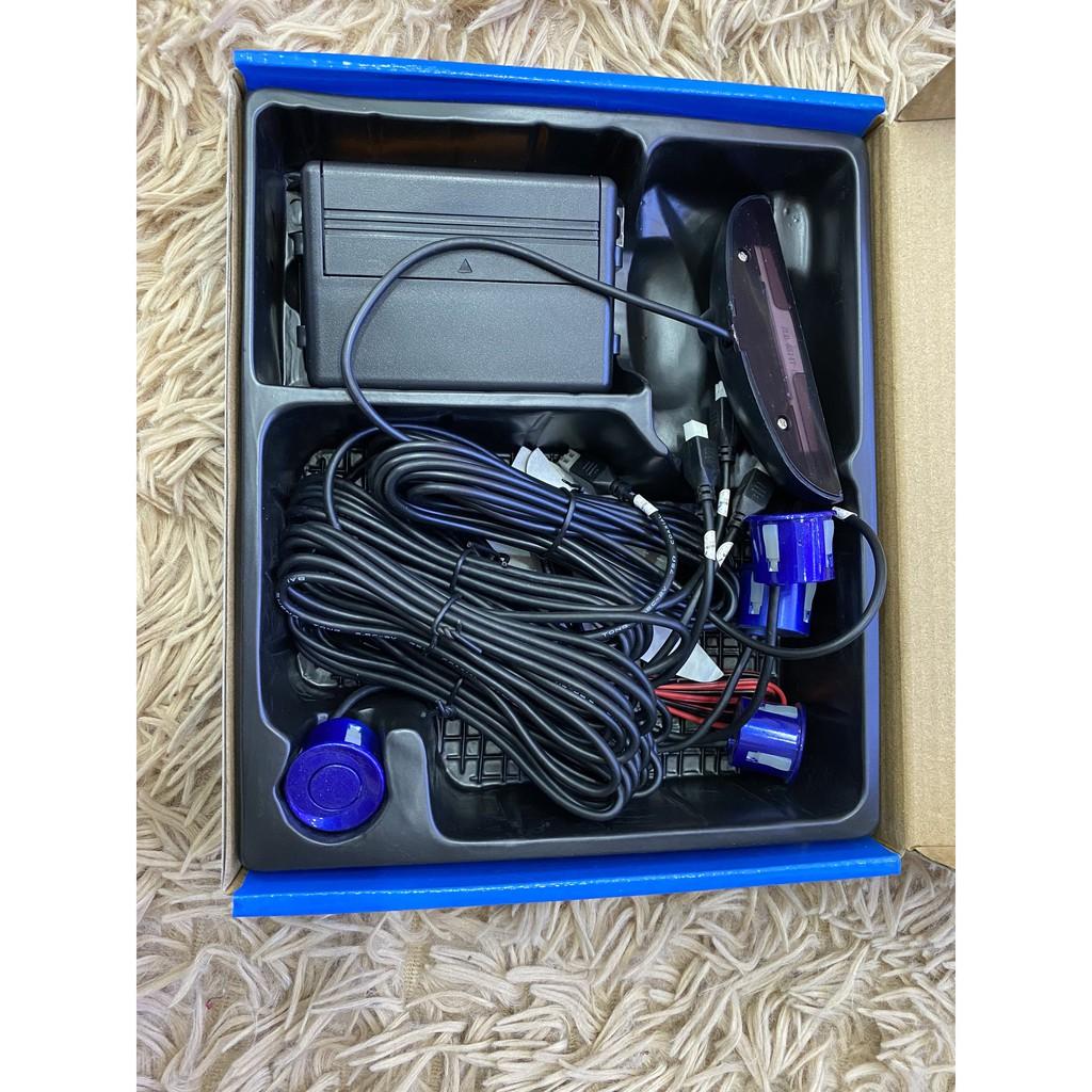 Cảm biến lùi 4 mắt ô tô cảnh báo va chạm, lùi xe an toàn, đầy đủ màu sắc 5.0