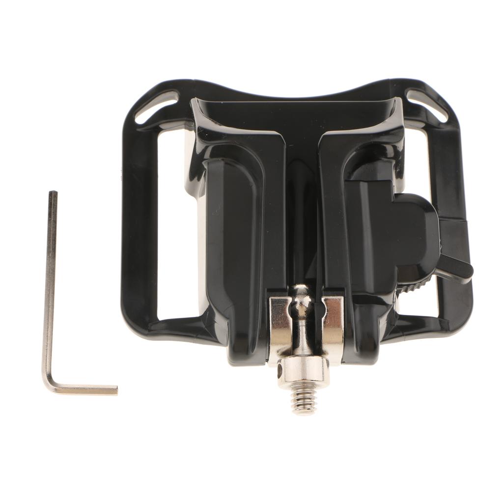 Universal Camera Waist Clip Holder Quick Release Belt Mount Buckle for DSLR