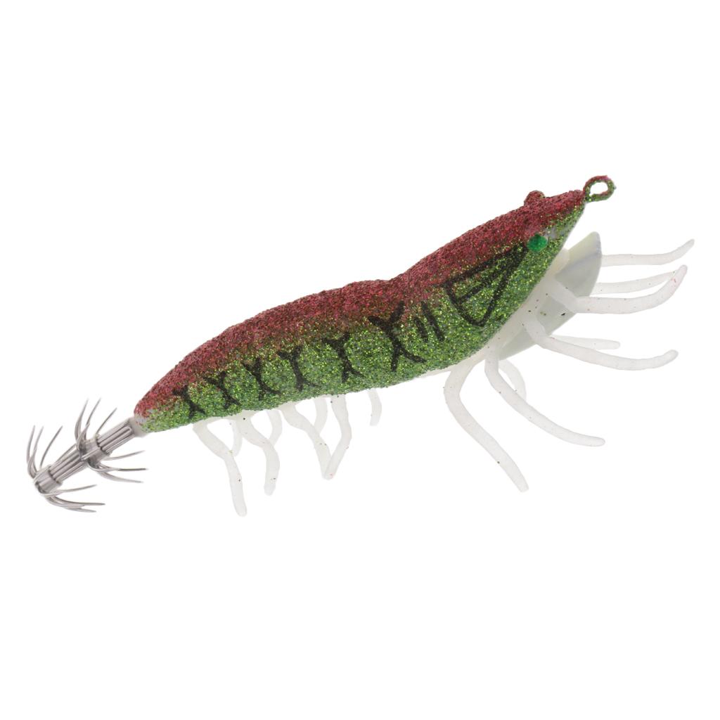 Squid Jig Hooks Shrimp Hard Artificial Fishing Octupus Lure