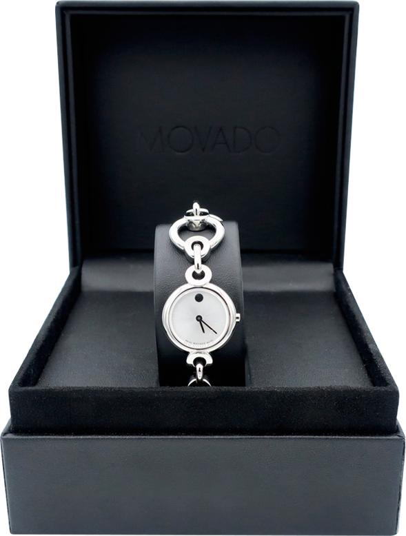 Đồng Hồ Nữ Dây Kim Loại Movado 0606488 (23.5mm) - Trắng