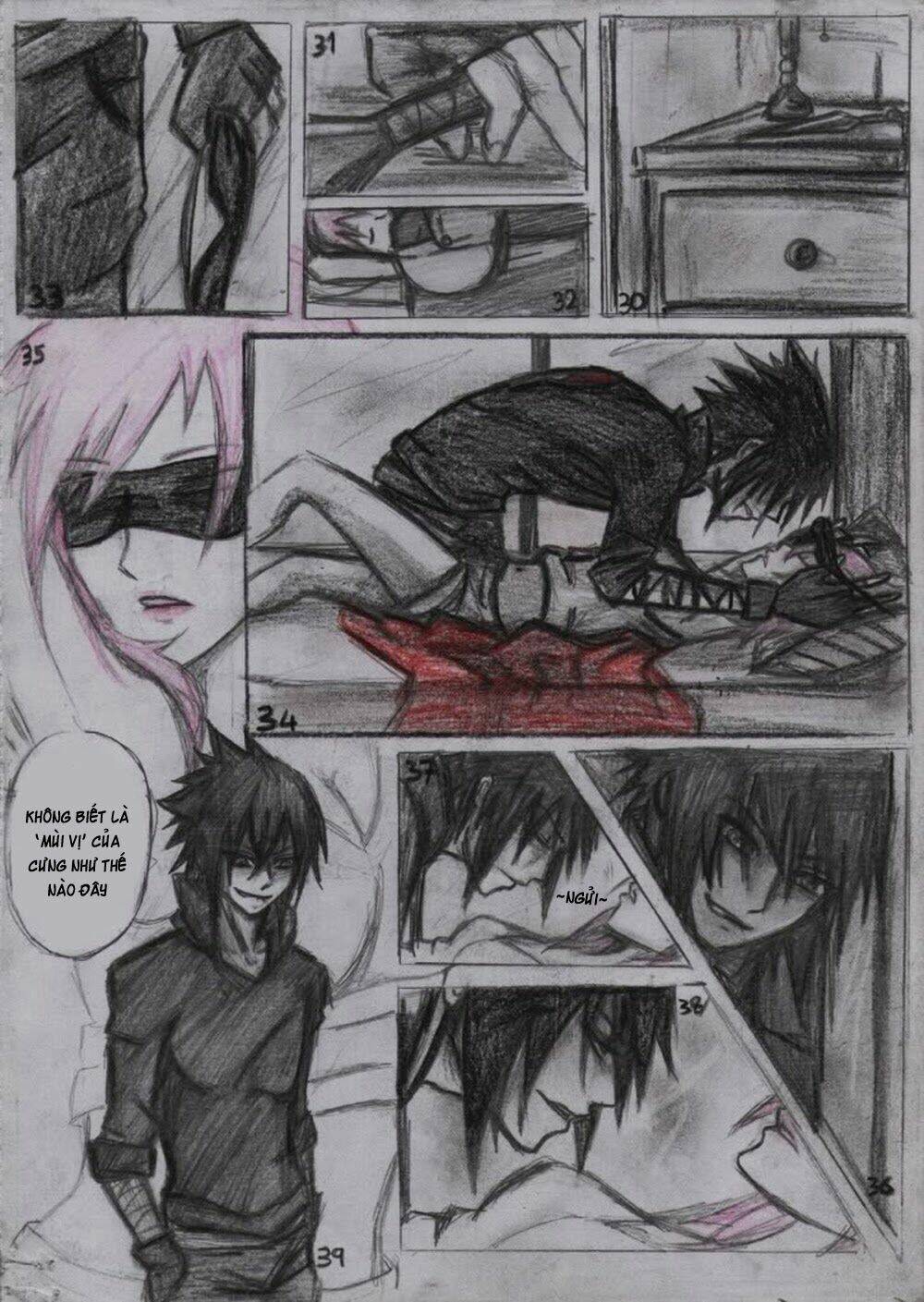 cửu vĩ hồ ly - doujinshi sasusaku chapter 19 8