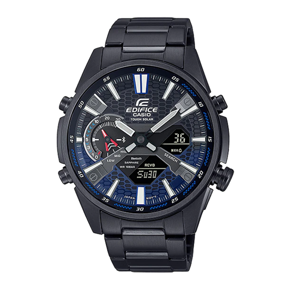 Đồng Hồ Nam Dây Thép Casio Edifice ECB-S100DC-2ADF Chính Hãng - ECB-S100DC-2A