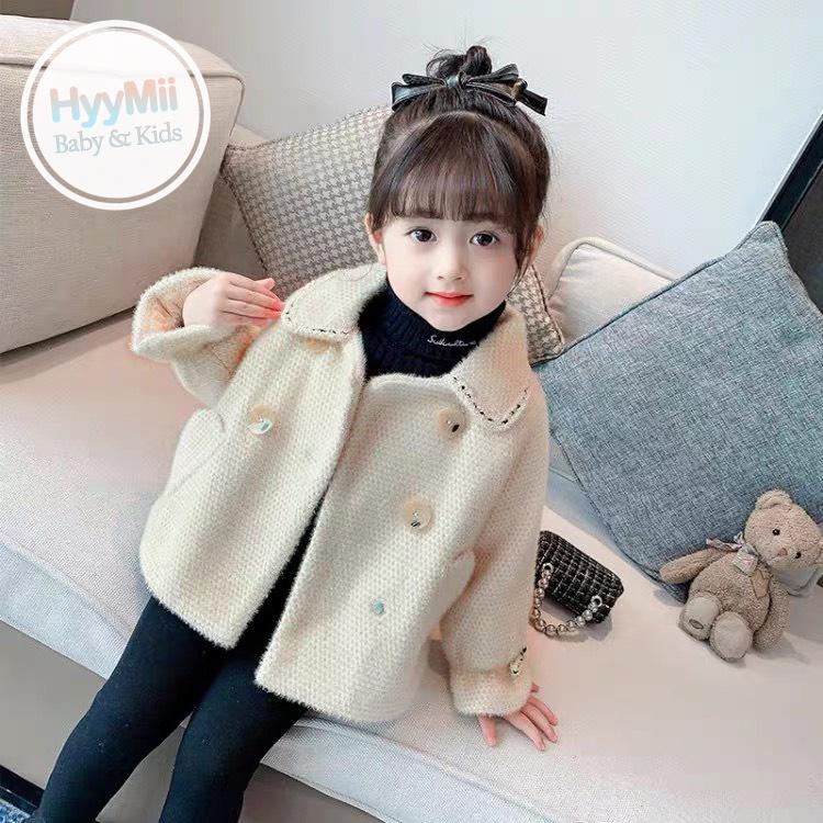 Áo Dạ Thiết Kế Cao Cấp 2 Lớp Xinh Xắn Thời Trang Cho Bé - HK1