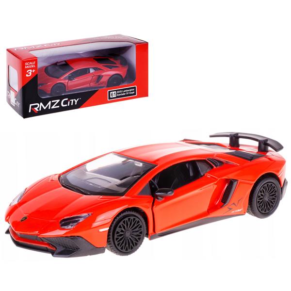 Đồ Chơi Mô Hình Xe Thể Thao - Lamborghini Aventador Chạy Trớn - RMZ City 554990 - Màu Đỏ