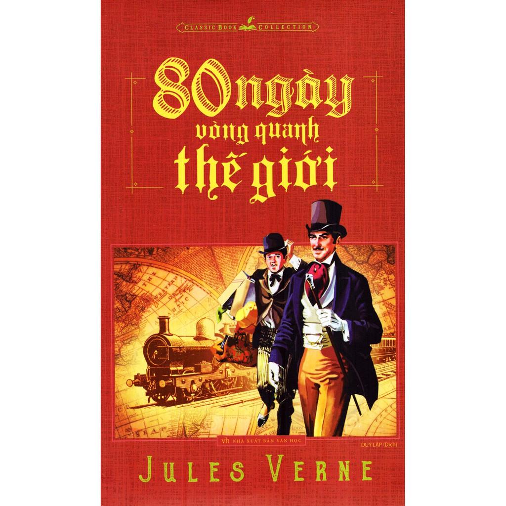 Sách 80 Ngày Vòng Quanh Thế Giới (Jules Verne) - Minh Long