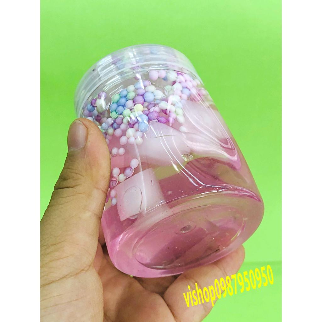 SLIME LỌ THẠCH XỐP TRÂN CHÂU TO cực đẹp thiết kế độc đáo ấn tượng Đồ chơi Slam Gudetama