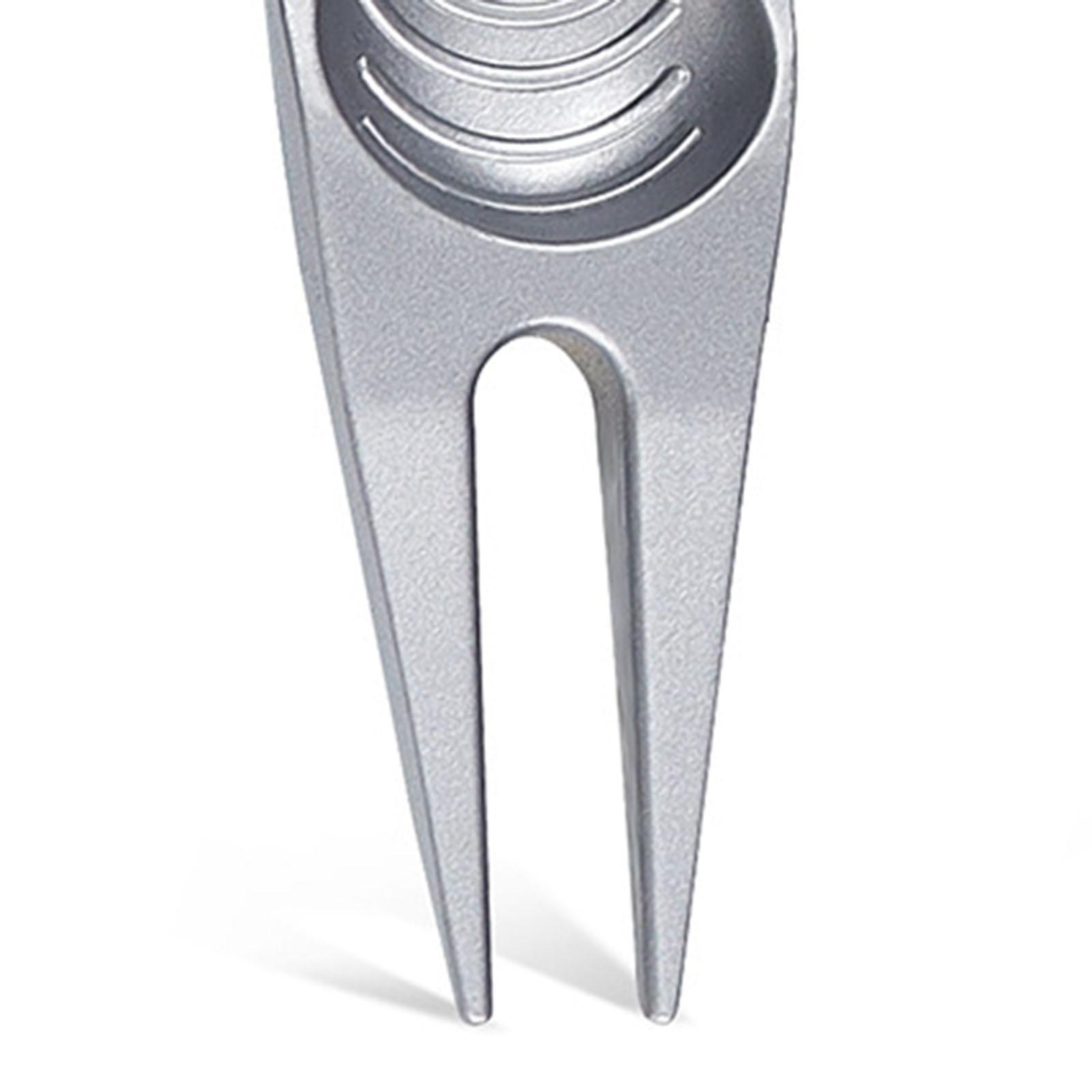 Golf Repair Tool Golf Ball Marker Alloy Putting Tool Portable Golf Accessories Supplies Golf Training Aid Golf Gift