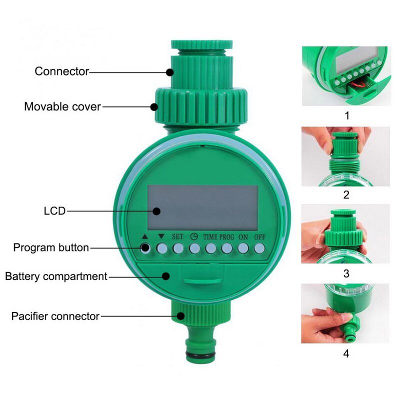 VAN HẸN GIỜ TỰ ĐỘNG Dùng Pin KWS- BTV01