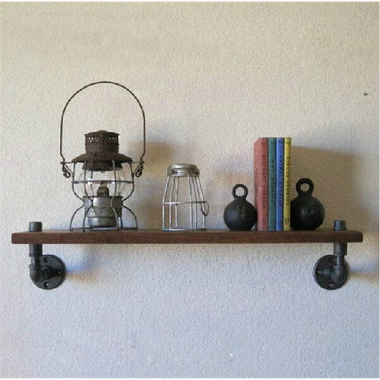 Kệ ống nước treo tường, kệ ống nước giá sách trang trí phòng khách quán cafe homestay