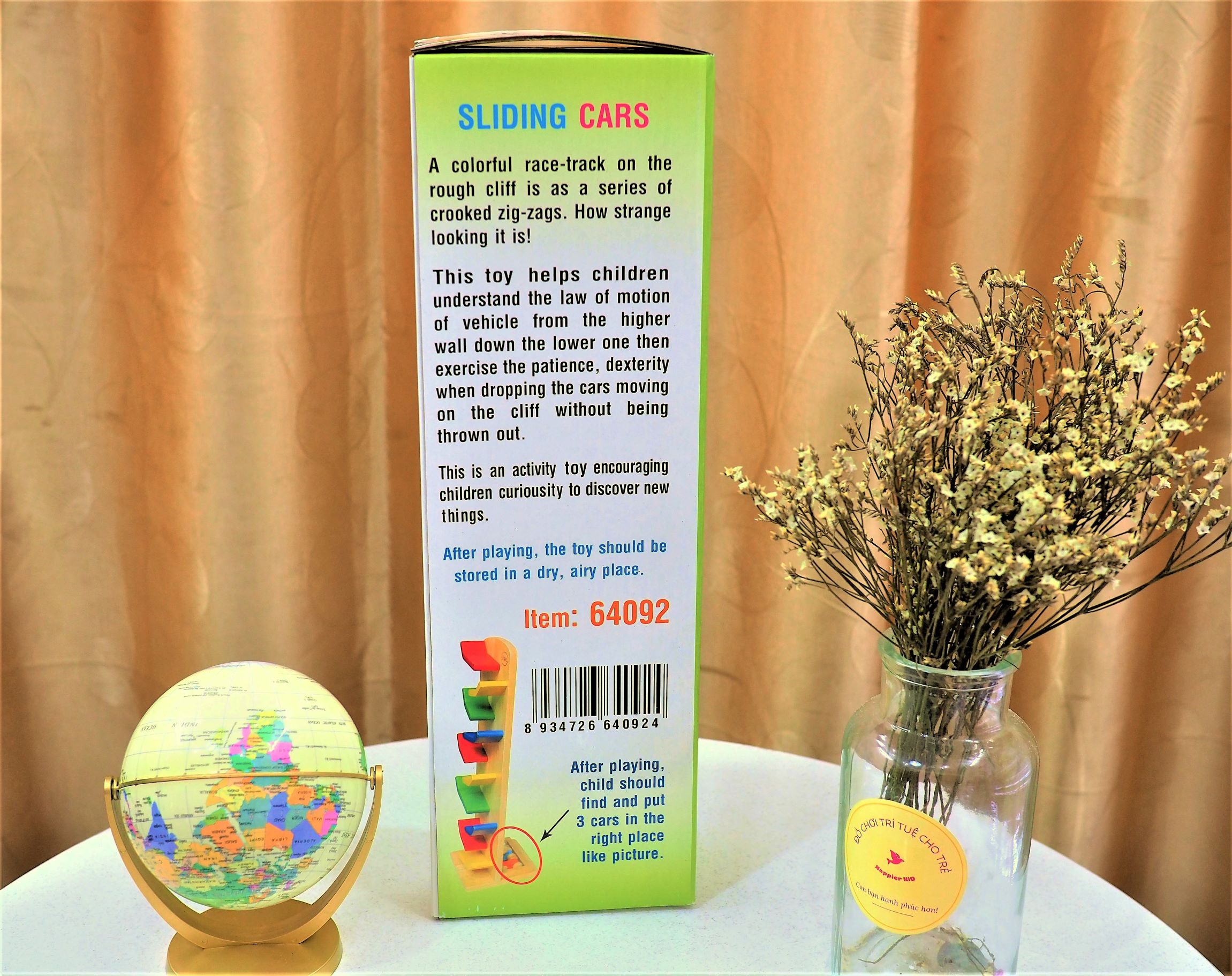 Vách xe rượt đuổi Winwintoys - Đồ chơi vận động, chất liệu gỗ cao su cao cấp, dành cho trẻ từ 2 tuổi