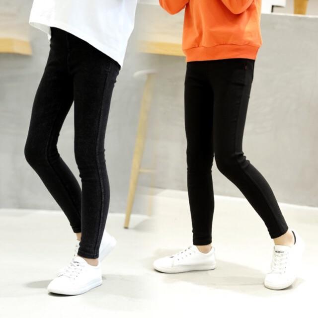 Quần jean legging cho bé gái